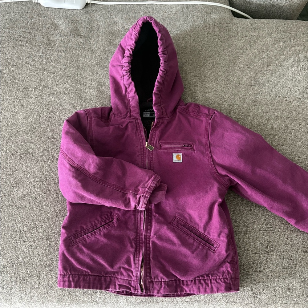Carhartt Magenta Hooded Jacket